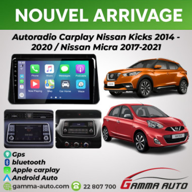 Poste Android Autoradio Carplay Nissan Kicks...