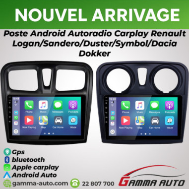 Poste Android Autoradio Carplay Renault...