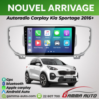 Poste Android Autoradio Carplay Kia Sportage 2016+