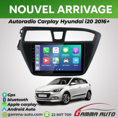 Poste Android Autoradio Carplay Hyundai i20 2016+