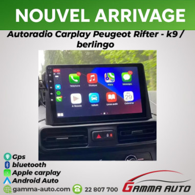 Poste Android Autoradio Carplay Peugeot Rifter...