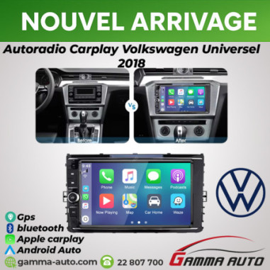 Poste Android Autoradio Carplay Volkswagen...