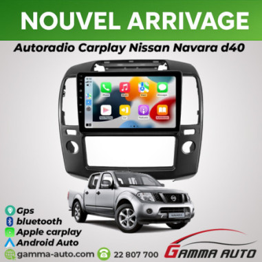 Poste Android Autoradio Carplay Nissan Navara d40