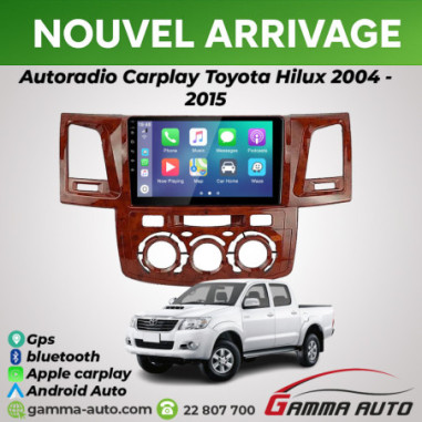 Poste Android Autoradio Carplay Toyota Hilux...