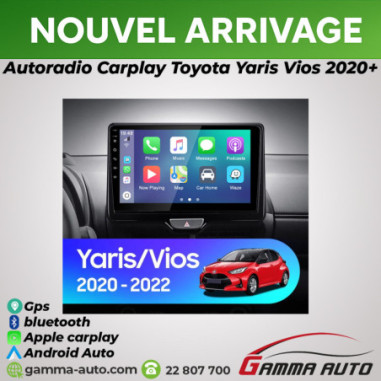Poste Android Autoradio Carplay Toyota Yaris...