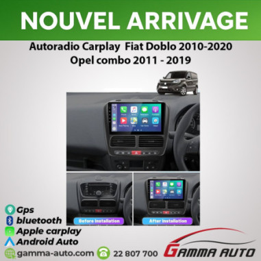 Poste Android Autoradio Carplay Fiat Doblo...