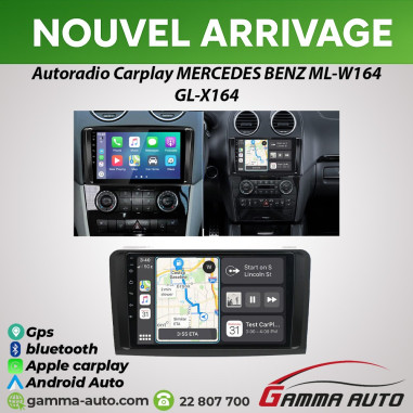 Poste Android Autoradio Carplay Mercedes Benz...