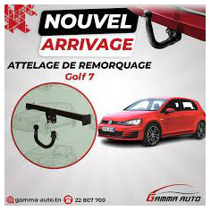 ATTELAGE DE REMORQUAGE Golf 6 Golf 7 - Skoda Octavia