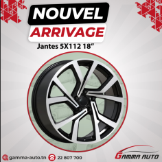 Jantes 8.0* 18 - 5x112 ET50 57.1 Black Diamond