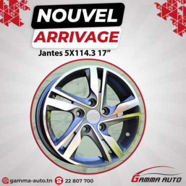 4 Jantes  5x114.3  17"