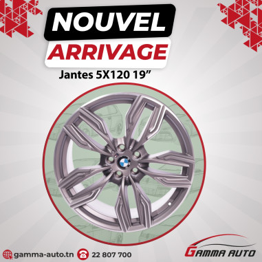 4 Jantes Alu  5x120 19"