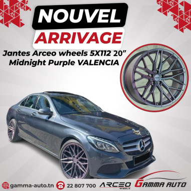 4 Jantes Alu 20 pouces 5x112 MidNight Purple...