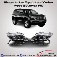 Phares Av Led Toyota Land Cruiser Prado 150 Xenon Ph2