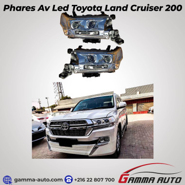 Phares Av Led Toyota Land Cruiser 200