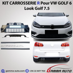 KIT CARROSSERIE R Pour VW GOLF 6 Look Golf 7.5