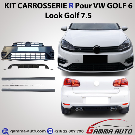 KIT CARROSSERIE R Pour VW GOLF 6 Look Golf 7.5