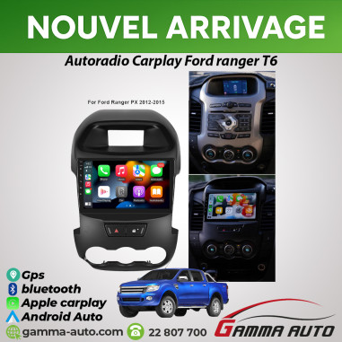 Poste Android Autoradio Ford ranger T6