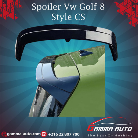Spoiler VW Golf 8 Style CS ( Sans peinture )