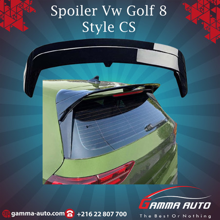 Spoiler VW Golf 8 Style CS ( Sans peinture )