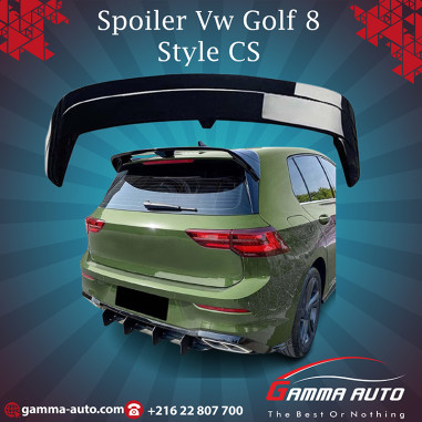 Spoiler VW Golf 8 Style CS ( Sans peinture )