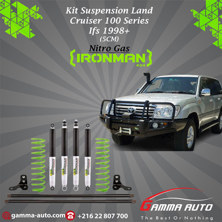 Kit Suspension Nitro Gas Constant Load Toyota Land Cruiser 100 Series Ifs 1998+