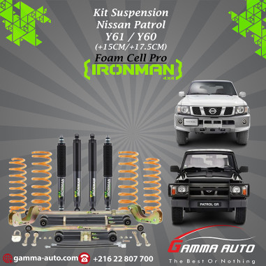 Kit Suspension Foam Cell Pro Rehausse +17.5Cm /...