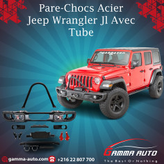Pare Chocs Av Acier Jeep Wrangler Jl Avec Tube
