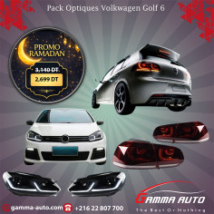 Pack Optiques Volkswagen golf 6 - PROMO RAMADAN