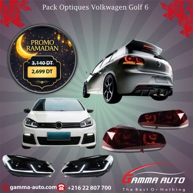 Pack Optiques Volkswagen golf 6 - PROMO RAMADAN