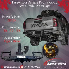 Pare-chocs Arriere Pour Pick-up Avec Boule D'Attelage -...