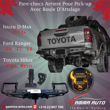 Pare-chocs Arriere Pour Pick-up Avec Boule...