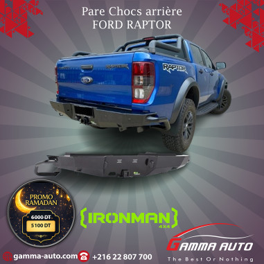 Pare Chocs arrière FORD RAPTOR IRONMAN RTB069