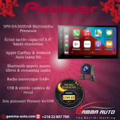 Autoradio multimédia 2 DIN Pioneer BT/ CarPlay/ Android...
