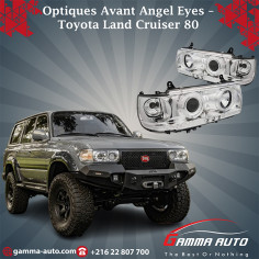 Optiques Avant Angel Eyes – Toyota Land Cruiser 80
