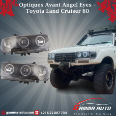 Optiques Avant Angel Eyes – Toyota Land Cruiser 80