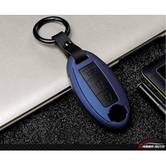 Coque Cle Nissan / Mercedes Bleu