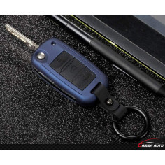 Coque Cle Vw/Skoda/Seat Bleu 2