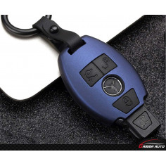 Coque Cle Bleu Mercedes Benz 3 Bouton
