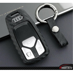 Coque Cle Audi Carbon 2