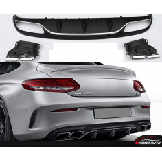Diffuseur Mercedes Classe C Upgrade C63 Amg