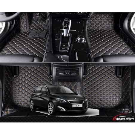 Tapis Sur Mesure Grand Format Beige Peugeot 308
