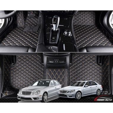 Tapis Sur Mesure Grand Format Beige Mercedes Classe E W211 W212