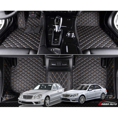 Tapis Sur Mesure Grand Format Beige Mercedes Classe E W211 W212