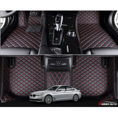 Tapis Sur Mesure Grand Format Rouge Bmw Serie 5 F30