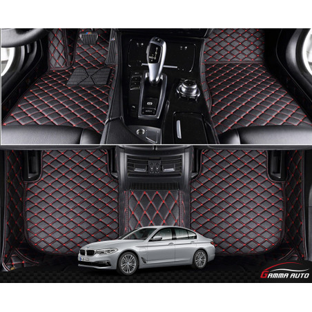 Tapis Sur Mesure Grand Format Rouge Bmw Serie 5 F30