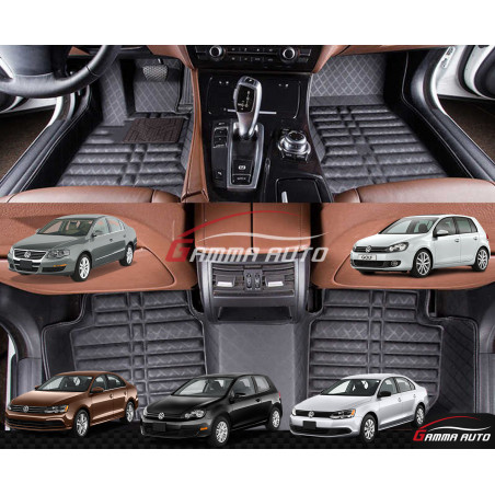 Tapis Sur Mesure Grand Format Carbon Vw Golf 6 Vw Golf 5 Jetta Vw Passat B6