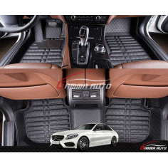 Tapis Sur Mesure Grand Format Carbon Mercedes Classe C W205