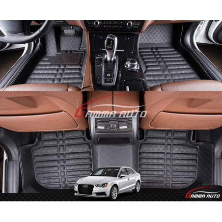 Tapis Sur Mesure Grand Format Carbon Audi A3 2014+