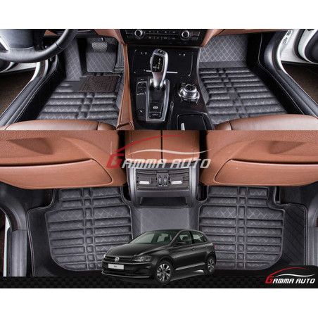 Tapis Sur Mesure Grand Format Carbon Vw Polo 8