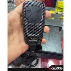 Coque Cle Audi Carbon